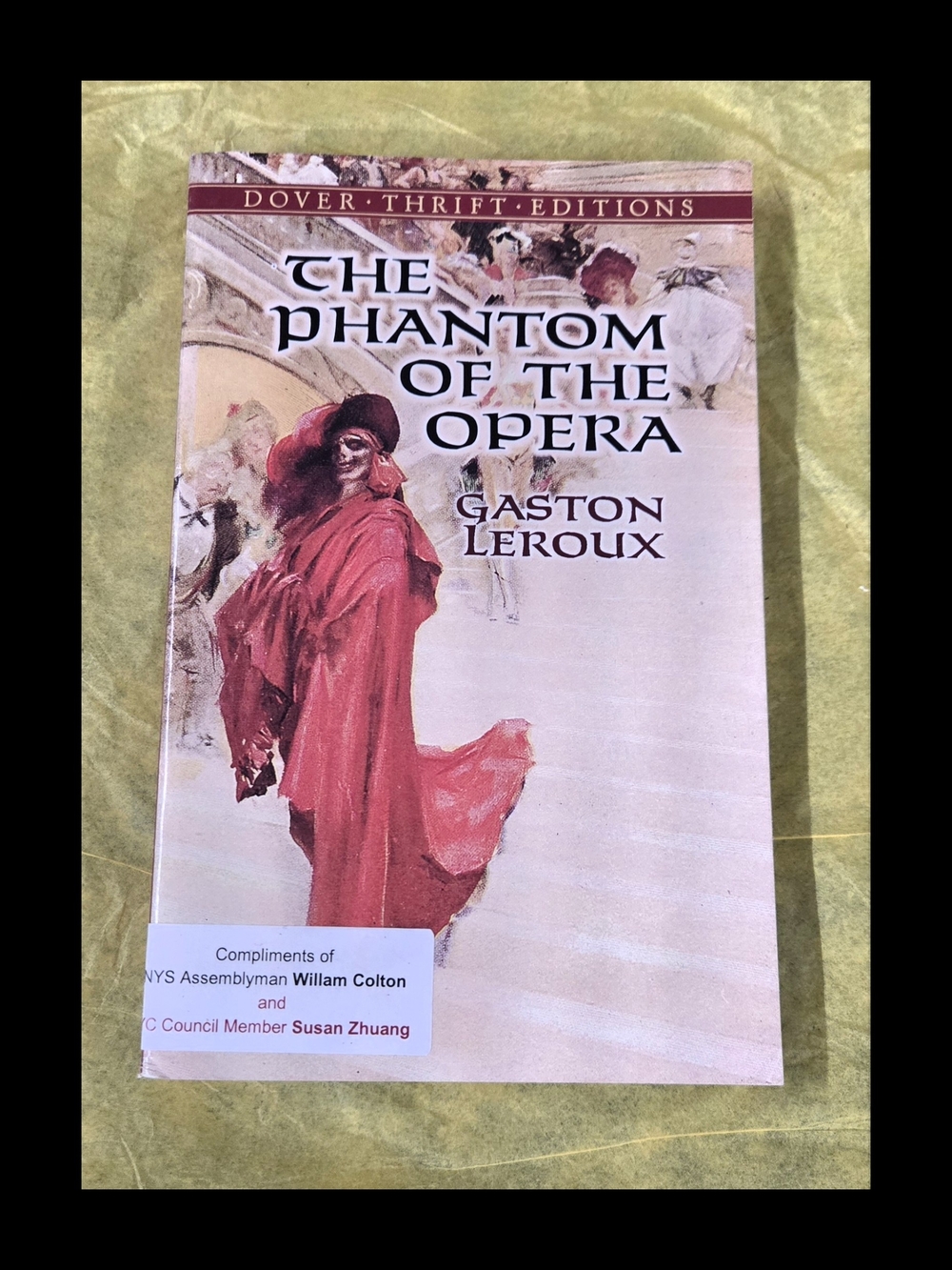 THE PHANTOM OF THE OPERA BY GASTON LEROUX